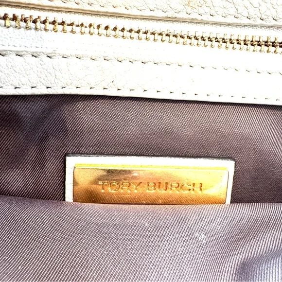 Tory Burch McGraw Whipstitch Crossbody Bag in New Ivory - Picture 2 of 8